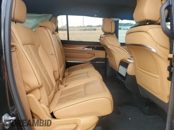 2022 Jeep Grand Wagoneer Series III with VIN 1C4SJVGJ3NS136104, listed as a Copart auction lot 54686725 with 58,677 mi miles and Salvage title. Bid and sale history available at DreamBid. Image 11.