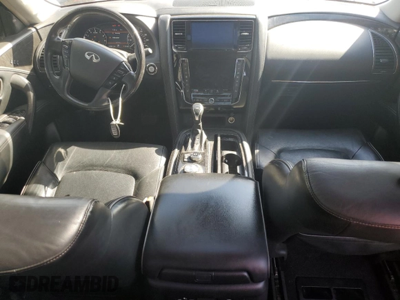 2020 Infiniti QX80 Luxe z VIN JN8AZ2NE2L9255411, wystawiony jako Copart lot #49269175 z przebiegiem 133 544 mil mil oraz Czysty tytuł • Clean title. Historia ofert i sprzedaży dostępna na DreamBid. Obrazek 8.