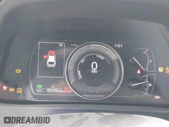 2019 Lexus UX 250h with VIN JTHU9JBH1K2010977, listed as a IAAI auction lot 42403115 with 85,906 mi miles and . Bid and sale history available at DreamBid. Image 7.