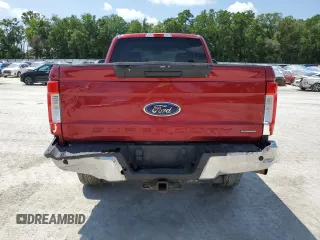 2017 Ford F-250 XLT with VIN 1FT7X2B63HEF07545, listed as a Copart auction lot 56399375 with 216,438 mi miles and Salvage title. Bid and sale history available at DreamBid. Image 6.