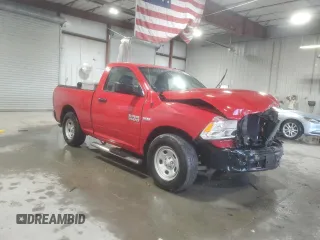 2017 Ram 1500 Express with VIN 3C6JR6AT0HG787343, listed as a Copart auction lot 86838794 with 49,856 mi miles and Salvage title. Bid and sale history available at DreamBid. Image 4.
