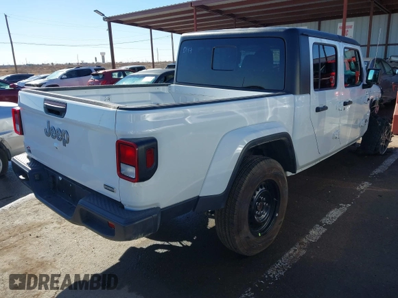 2023 Jeep Gladiator Overland с VIN 1C6HJTFGXPL539988, выставлен на аукционе IAAI как лот 41273387 с пробегом 43 555 миль миль и . История ставок и продаж доступна на DreamBid. Изображение 4.