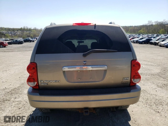 2005 Dodge Durango Limited with VIN 1D8HB58D65F615577, listed as a Copart auction lot 54408425 with 143,011 mi miles and Salvage Title. Bid and sale history available at DreamBid. Image 6.