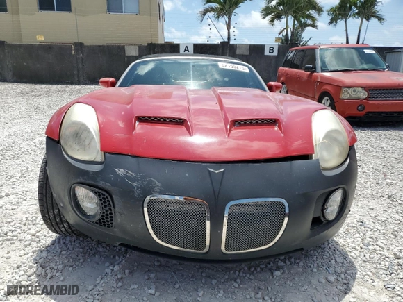 2008 Pontiac Solstice GXP with VIN 1G2MG35X18Y102638, listed as a Copart auction lot 52155275 with 114,082 mi miles and Clean Title. Bid and sale history available at carsss.com. Image 5.