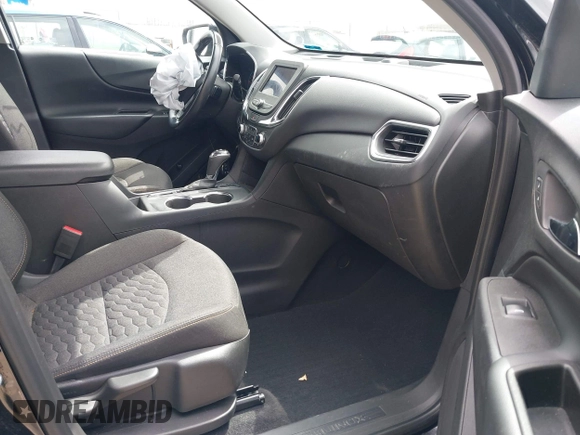 2021 Chevrolet Equinox LT with VIN 3GNAXUEV7ML336725, listed as a IAAI auction lot 42171231 with 105,228 mi miles and . Bid and sale history available at DreamBid. Image 5.