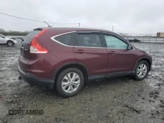 2013 Honda CR-V EX-L with VIN 5J6RM4H70DL086722, listed as a Copart auction lot 52574825 with 216,129 mi miles and Salvage Title. Bid and sale history available at carsss.com. Image 3.