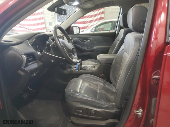 2018 Chevrolet Traverse Premier with VIN 1GNEVJKW4JJ106100, listed as a Copart auction lot 49779615 with 149,001 mi miles and Salvage Title. Bid and sale history available at carsss.com. Image 7.