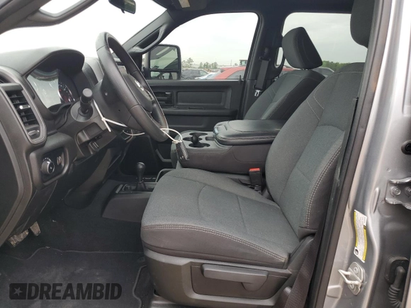 2024 Ram 2500 Tradesman with VIN 3C6UR5HJ5RG169223, listed as a Copart auction lot 50256095 with 7,506 mi miles and Salvage title. Bid and sale history available at DreamBid. Image 7.