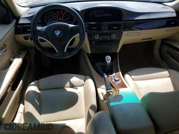 2011 BMW 3 Series 335i xDrive with VIN WBAPL5C58BA983174, listed as a Copart auction lot 53597015 with 216,656 mi miles and Clean title. Bid and sale history available at DreamBid. Image 8.