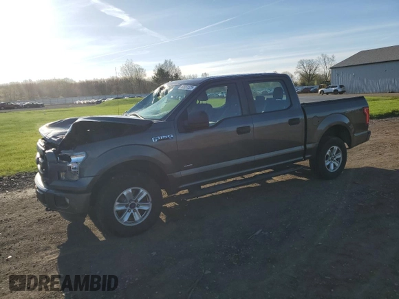 2015 Ford F-150 XLT with VIN 1FTEW1EP1FFC36890, listed as a Copart auction lot 53991525 with 193,847 mi miles and Salvage Title. Bid and sale history available at carsss.com. Image 1.