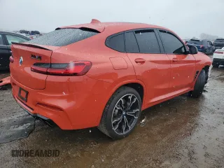 2020 BMW X4 M z VIN 5YMUJ0C07LLA99875, wystawiony jako Copart lot #49027984 z przebiegiem Nie podano mil oraz Szkoda całkowita • Salvage title. Historia ofert i sprzedaży dostępna na DreamBid. Obrazek 3.