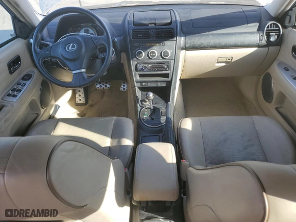 2004 Lexus IS 300 with VIN JTHBD192140082493, listed as a Copart auction lot 72612284 with 120,127 mi miles and Salvage Title. Bid and sale history available at carsss.com. Image 8.