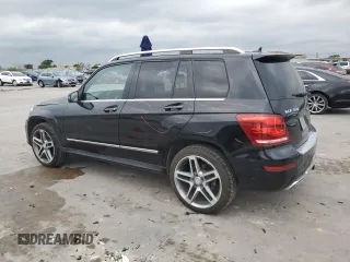 2015 Mercedes-Benz GLK 350 with VIN WDCGG5HB4FG361495, listed as a Copart auction lot 70581714 with 122,728 mi miles and Salvage Title. Bid and sale history available at DreamBid. Image 2.