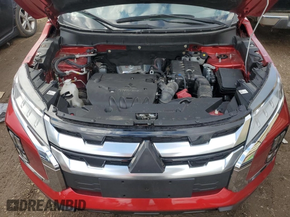 2022 Mitsubishi Outlander Sport ES with VIN JA4ARUAU2NU021784, listed as a Copart auction lot 50729365 with 27,328 mi miles and Clean Title. Bid and sale history available at carsss.com. Image 11.
