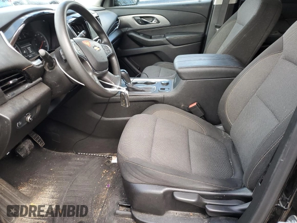 2019 Chevrolet Traverse LS with VIN 1GNEVFKW5KJ202560, listed as a Copart auction lot 81974464 with 106,597 mi miles and Salvage Title. Bid and sale history available at carsss.com. Image 7.