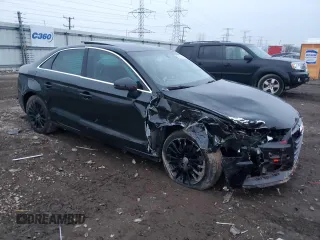 2015 Audi A3 1.8T Premium with VIN WAUACGFF3F1006214, listed as a Copart auction lot 85088884 with 0 mi miles and Salvage Title. Bid and sale history available at carsss.com. Image 4.