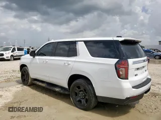 2024 Chevrolet Tahoe Commercial with VIN 1GNSCLED1RR178853, listed as a Copart auction lot 61060615 with 16,145 mi miles and Salvage title. Bid and sale history available at DreamBid. Image 2.