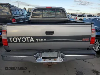 1997 Toyota T100 SR5 with VIN JT4UN24D8V0046646, listed as a Copart auction lot 43251895 with 166,827 mi miles and Salvage Title. Bid and sale history available at DreamBid. Image 6.