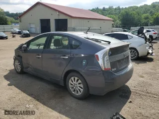 2014 Toyota Prius Plug-In with VIN JTDKN3DP1E3057672, listed as a Copart auction lot 62894654 with 120,044 mi miles and Salvage Title. Bid and sale history available at carsss.com. Image 2.