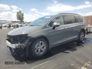 2023 Chrysler Pacifica Limited with VIN 2C4RC1GG8PR529266, listed as a Copart auction lot 60460235 with 56,506 mi miles and Clean title. Bid and sale history available at DreamBid. Image 1.