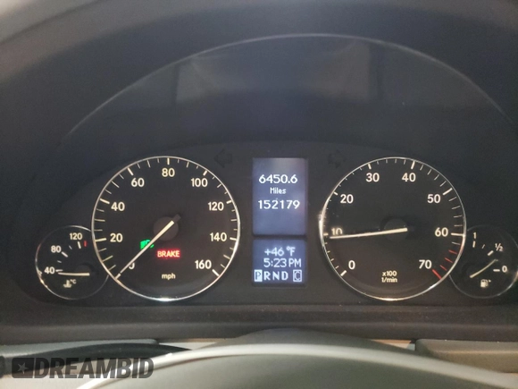 2006 Mercedes-Benz C 280 Luxury with VIN WDBRF92H16F762884, listed as a Copart auction lot 44983775 with 152,179 mi miles and Salvage Title. Bid and sale history available at DreamBid. Image 9.