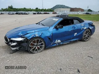 2019 BMW 8 Series M850i xDrive with VIN WBAFY4C54KBX39006, listed as a Copart auction lot 47836533 with 0 mi miles. Bid and sale history available at carsss.com. Image 1.