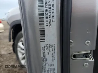 2021 Jeep Cherokee Latitude with VIN 1C4PJLCB4MD155837, listed as a Copart auction lot 54418245 with 54,232 mi miles and Salvage title. Bid and sale history available at DreamBid. Image 13.
