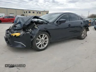 2017 Mazda Mazda6 Touring with VIN JM1GL1V53H1105492, listed as a Copart auction lot 89200735 with 0 mi miles and Salvage Title. Bid and sale history available at carsss.com. Image 1.