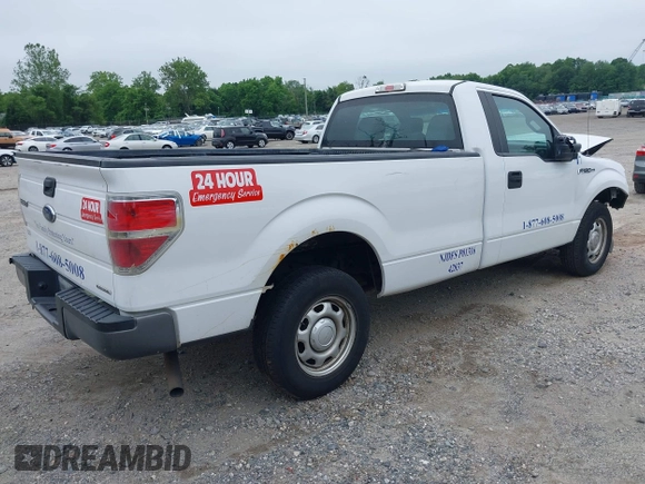 2014 Ford F-150 XL z VIN 1FTMF1CMXEKE59536, wystawiony jako IAAI lot #42515867 z przebiegiem 134 845 mil mil oraz . Historia ofert i sprzedaży dostępna na DreamBid. Obrazek 4.