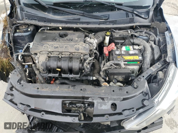 2017 Nissan Sentra SV z VIN 3N1AB7AP9HY357197, wystawiony jako Copart lot #58762495 z przebiegiem 68 998 mil mil oraz Szkoda całkowita • Salvage title. Historia ofert i sprzedaży dostępna na DreamBid. Obrazek 11.