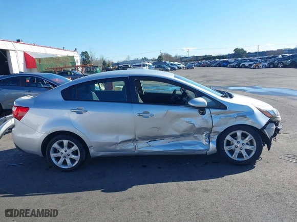2012 Kia Rio LX with VIN KNADM4A30C6084342, listed as a IAAI auction lot 41740396 with 68,541 mi miles. Bid and sale history available at carsss.com. Image 14.