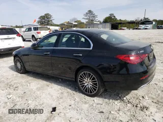 2024 Mercedes-Benz C 300 with VIN W1KAF4GB0RR210744, listed as a Copart auction lot 50205895 with 10,450 mi miles and Salvage Title. Bid and sale history available at carsss.com. Image 2.