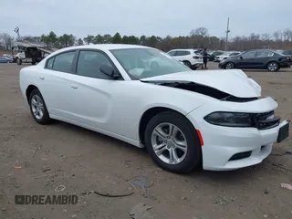 2023 Dodge Charger SXT with VIN 2C3CDXBG1PH699461, listed as a IAAI auction lot 41715007 with 3,424 mi miles. Bid and sale history available at carsss.com. Image 13.