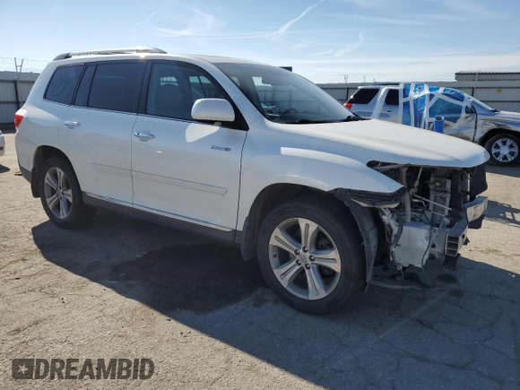 2011 Toyota Highlander Limited with VIN 5TDYK3EH5BS047036, listed as a Copart auction lot 49486685 with 248,970 mi miles and Salvage title. Bid and sale history available at DreamBid. Image 4.