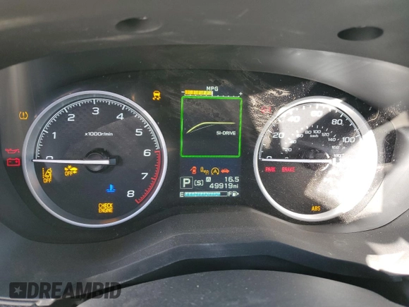 2021 Subaru Forester Limited с VIN JF2SKASC2MH574091, выставлен на аукционе Copart как лот 42532895 с пробегом 49 919 миль миль и Списание • Salvage title. История ставок и продаж доступна на DreamBid. Изображение 9.