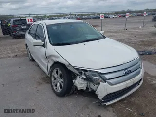 2012 Ford Fusion SE with VIN 3FAHP0HA5CR446893, listed as a IAAI auction lot 41913131 with 126,305 mi miles. Bid and sale history available at carsss.com. Image 1.