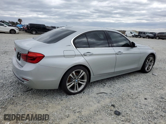 2017 BMW 3 Series 330e iPerformance with VIN WBA8E1C31HA029266, listed as a Copart auction lot 50165855 with 113,737 mi miles and Clean Title. Bid and sale history available at carsss.com. Image 3.