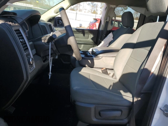 2018 Ram 1500 Tradesman with VIN 1C6RR6FT4JS280147, listed as a Copart auction lot 83537694 with 59,298 mi miles and Salvage title. Bid and sale history available at DreamBid. Image 7.