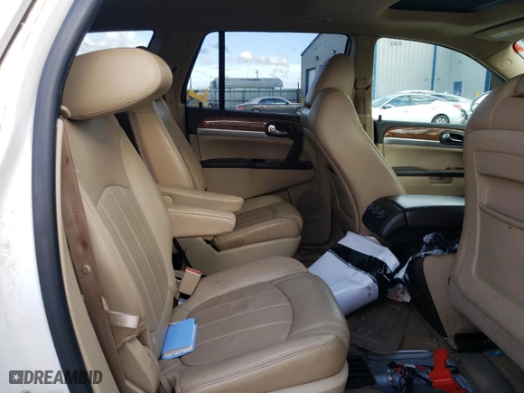 2012 Buick Enclave Leather with VIN 5GAKRCED4CJ105166, listed as a Copart auction lot 47834955 with NaN miles and Salvage Title. Bid and sale history available at carsss.com. Image 11.