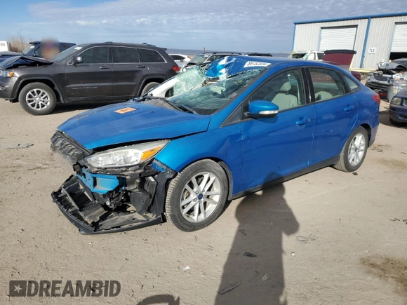 2016 Ford Focus SE with VIN 1FADP3F23GL212607, listed as a Copart auction lot 86732334 with 36,607 mi miles and Salvage title. Bid and sale history available at DreamBid. Image 1.