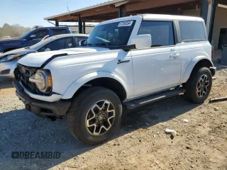 2022 Ford Bronco z VIN 1FMDE5AHXNLB15534, wystawiony jako Copart lot #87265354 z przebiegiem 45 726 mil mil oraz Szkoda całkowita • Salvage title. Historia ofert i sprzedaży dostępna na DreamBid. Obrazek 1.