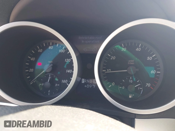 2005 Mercedes-Benz SLK 230/320 with VIN WDBWK56F55F049419, listed as a IAAI auction lot 42258163 with 36,803 mi miles and . Bid and sale history available at DreamBid. Image 7.