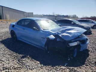 2016 BMW M4 with VIN WBS3U9C50GP969613, listed as a Copart auction lot 49438375 with 39,607 mi miles and Salvage Title. Bid and sale history available at carsss.com. Image 4.