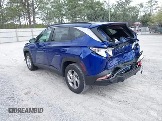 2024 Hyundai Tucson SEL with VIN 5NMJBCDE9RH348317, listed as a IAAI auction lot 41958633 with 27,494 mi miles. Bid and sale history available at carsss.com. Image 3.