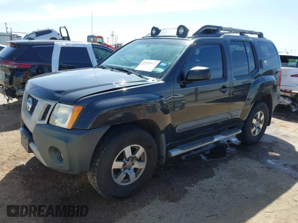 2012 Nissan Xterra X with VIN 5N1AN0NW2CC525949, listed as a IAAI auction lot 41840417 with 150,955 mi miles and . Bid and sale history available at DreamBid. Image 2.