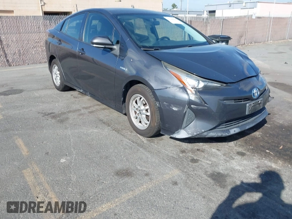 2016 Toyota Prius Two with VIN JTDKBRFU6G3011742, listed as a IAAI auction lot 41709916 with 155,815 mi miles. Bid and sale history available at carsss.com. Image 1.