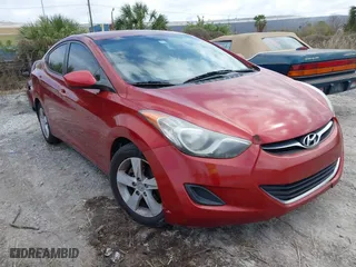 2011 Hyundai Elantra Ltd with VIN KMHDH4AE4BU089770, listed as a IAAI auction lot 41455335 with 175,148 mi miles. Bid and sale history available at carsss.com. Image 1.