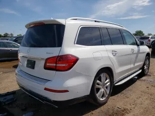 2017 Mercedes-Benz GLS 450 with VIN 4JGDF6EE5HA939296, listed as a Copart auction lot 54016644 with 87,397 mi miles and Salvage Title. Bid and sale history available at DreamBid. Image 3.