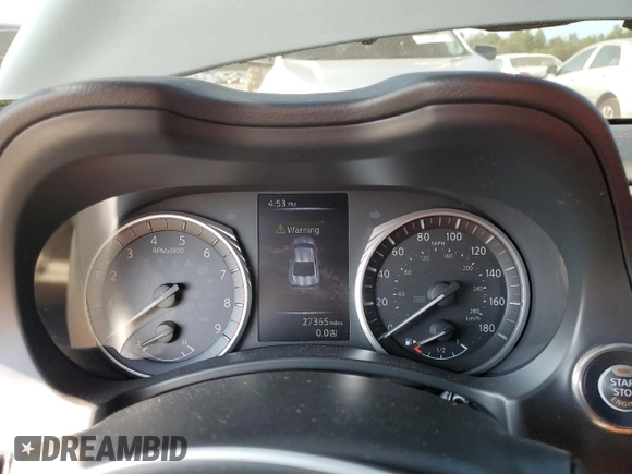 2021 Infiniti Q60 Red Sport 400 with VIN JN1FV7LL7MM560206, listed as a Copart auction lot 69141254 with 27,365 mi miles and Salvage title. Bid and sale history available at DreamBid. Image 9.