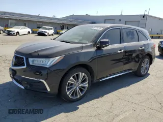 2017 Acura MDX Technology z VIN 5FRYD3H57HB001117, wystawiony jako Copart lot #59736195 z przebiegiem 89 312 mil mil oraz Szkoda całkowita • Salvage title. Historia ofert i sprzedaży dostępna na DreamBid. Obrazek 1.